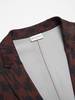 [Pre Loved] Dries Van Noten Printed Viscose Blazer Jacket - Brown  - Thumbnail 3
