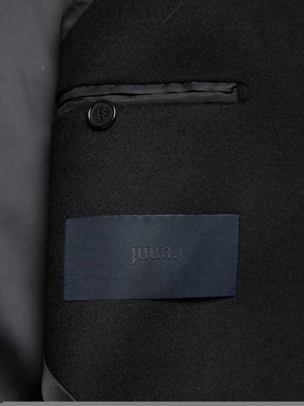 Pre Loved] Double Breasted Wool Coat Black Garmentory