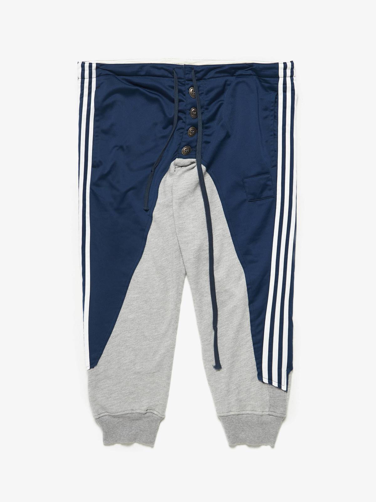 Greg Lauren Striped Track Pants - Navy | Garmentory