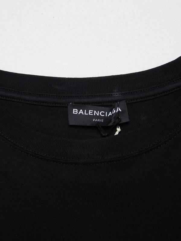 Pre - Loved] Balenciaga Kering Cotton T-Shirt - Black | Garmentory