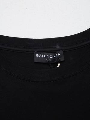 Pre - Loved] Balenciaga Kering Cotton T-Shirt - Black | Garmentory