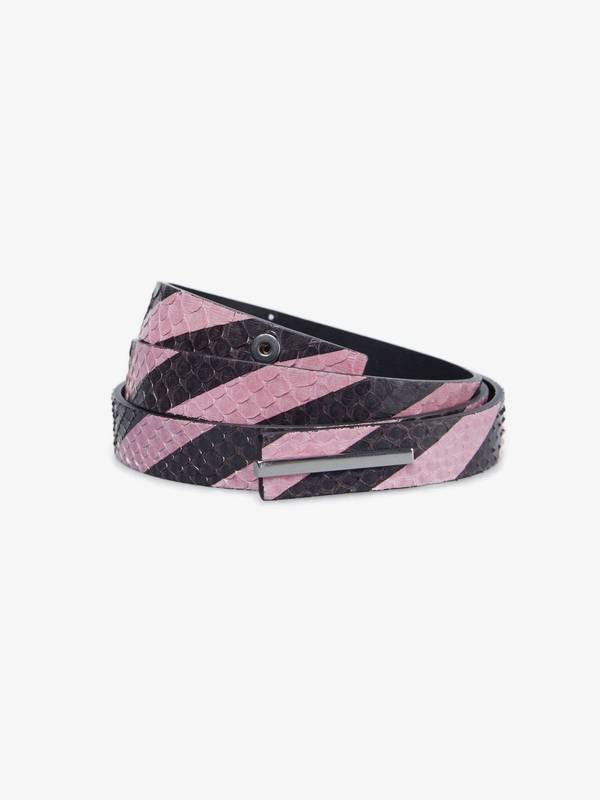 Raf Simons Snake Leather Belt 