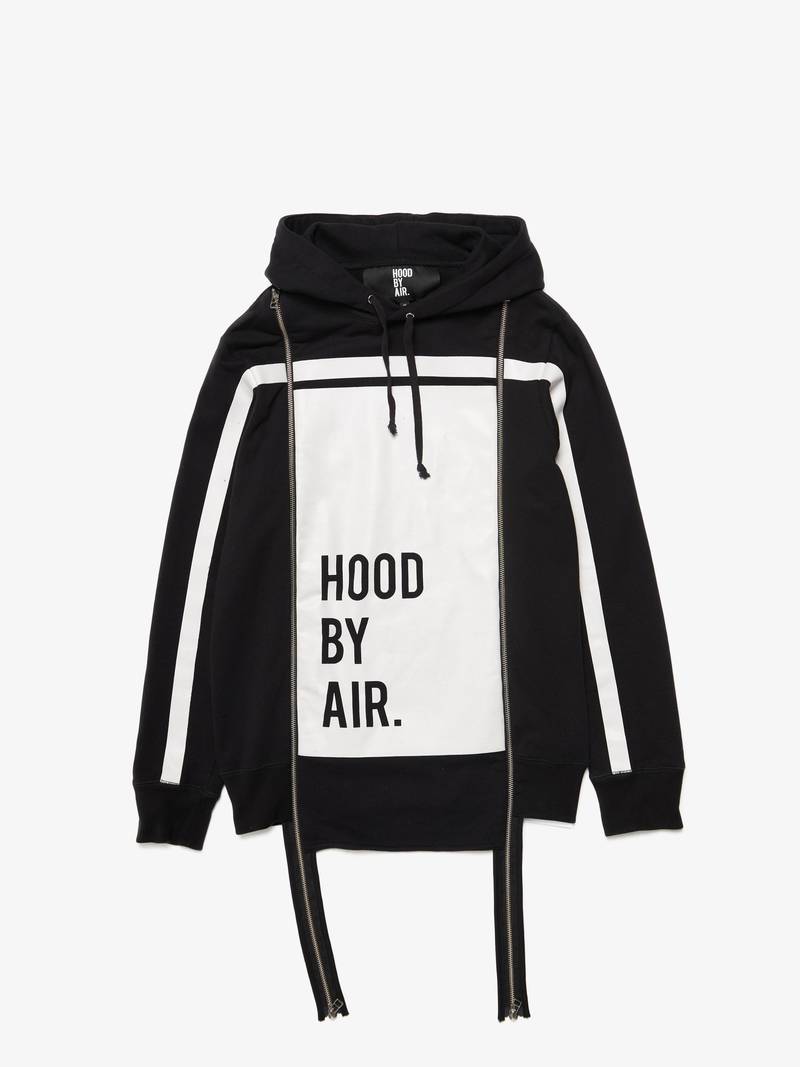 HOOD BY AIR HBA トレーナー S 黒/白 Hood By Air. - Black With White Print Target Sweater | HBX