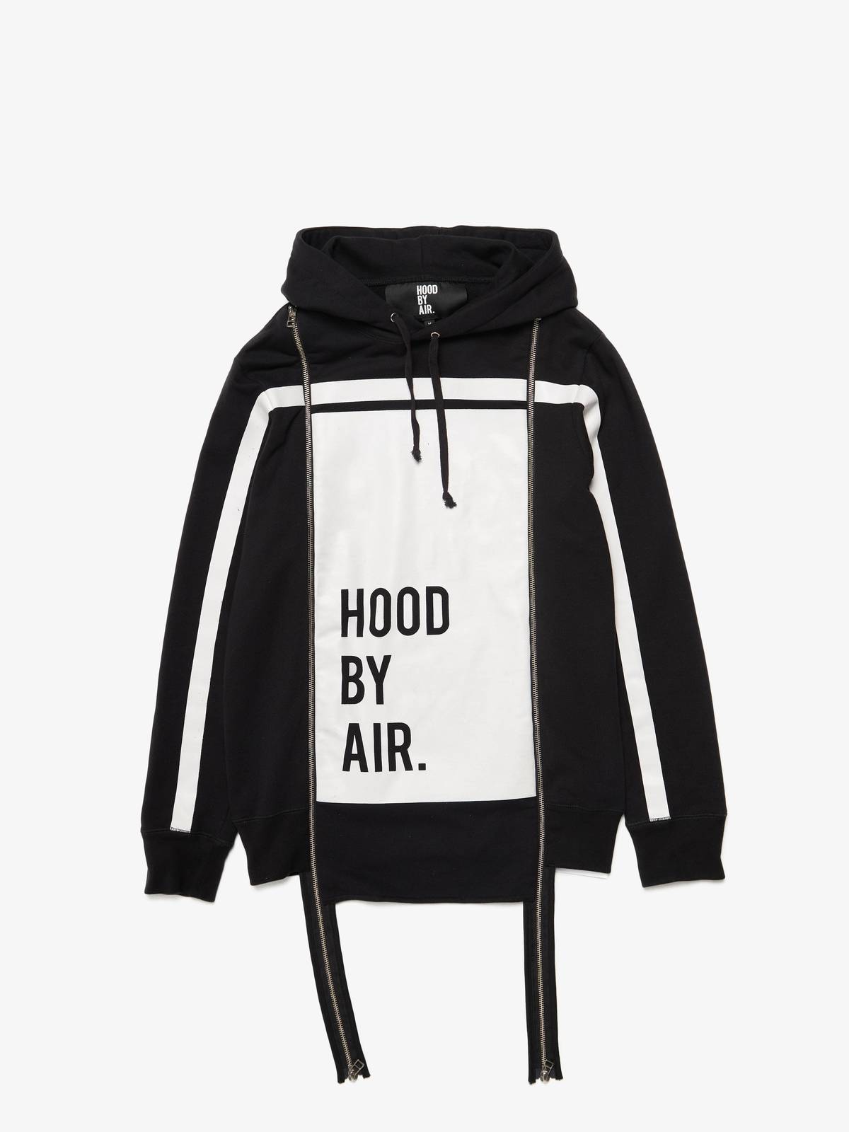 PRE - LOVED] Hood By Air Black And White Logo Printed Side