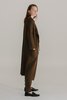 Mijeong Park Ribbed Knit Long Coat - Brown - Thumbnail 4
