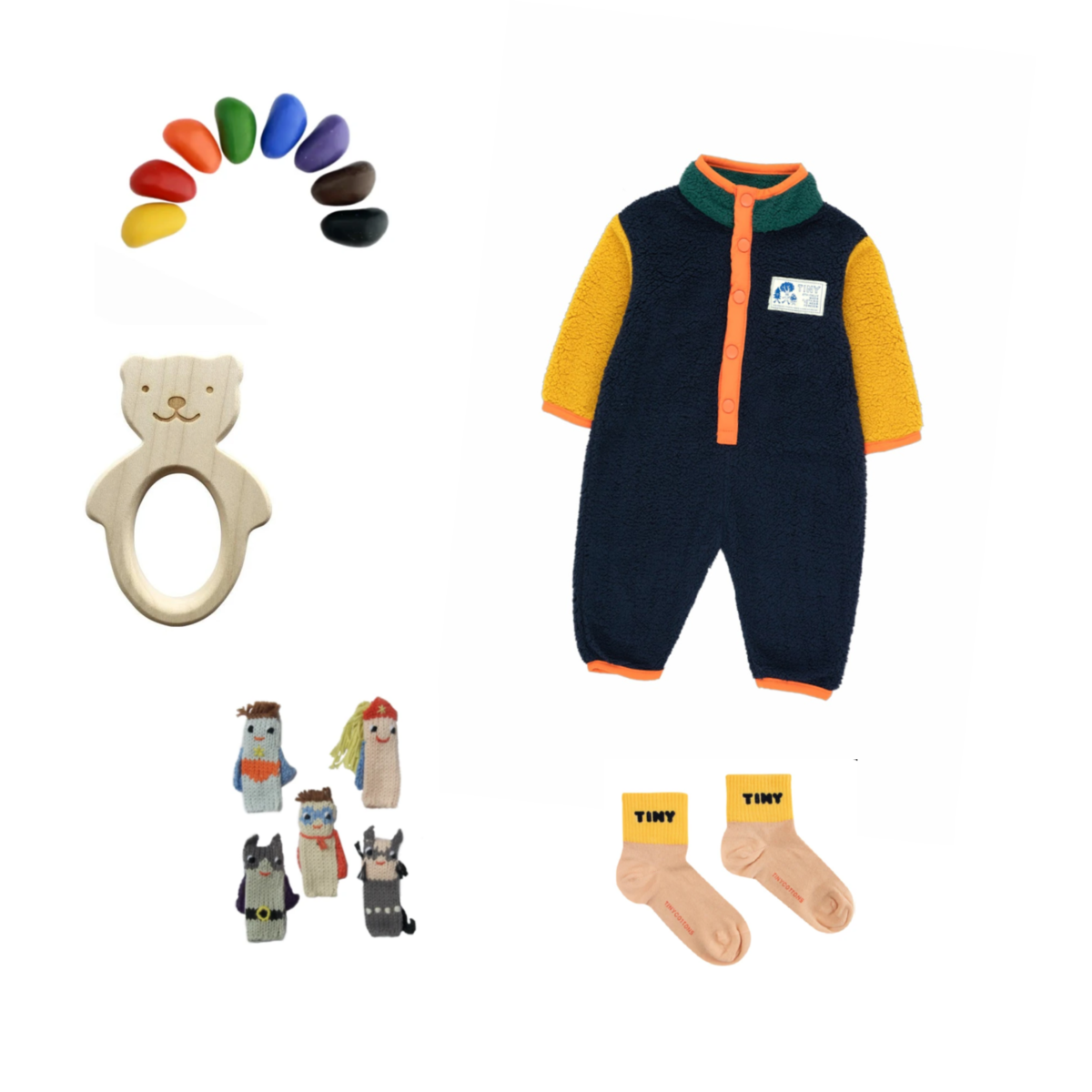 【tinycottons】 BEARS POLAR ONE-PIECE Bears Polar One-Piece – The Youngsters