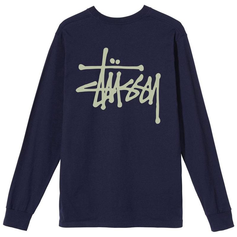 STUSSY BASIC STUSSY L/S TEE ステューシー　ロンT icefield_stu-1994755