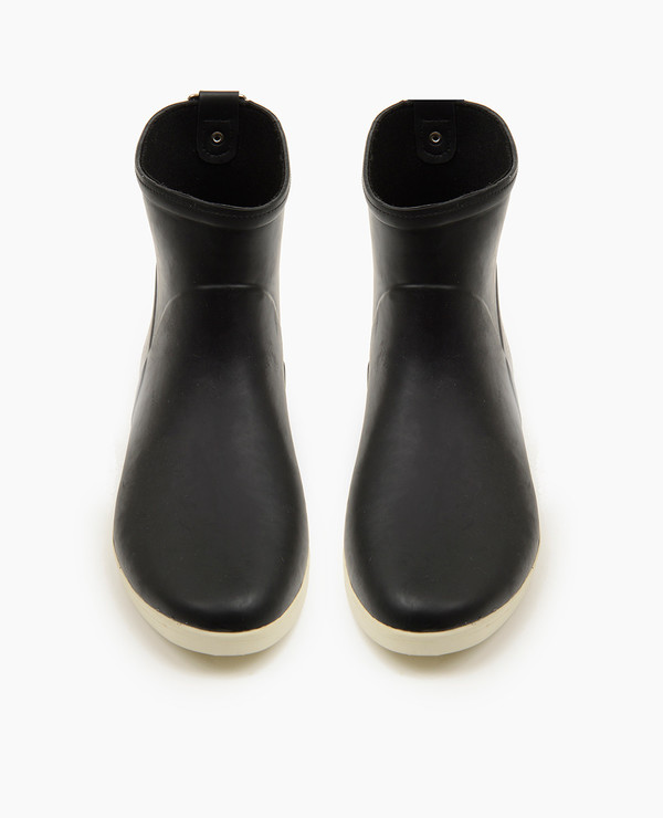 minimalist rain boots