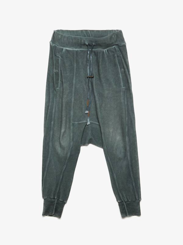 パンツ BORIS BIDJAN SABERI DROP CROTCH PANTS BORIS BIDJAN SABERI DROP CROTCH PANTS / SEAM TAPED & OBJECT DYED