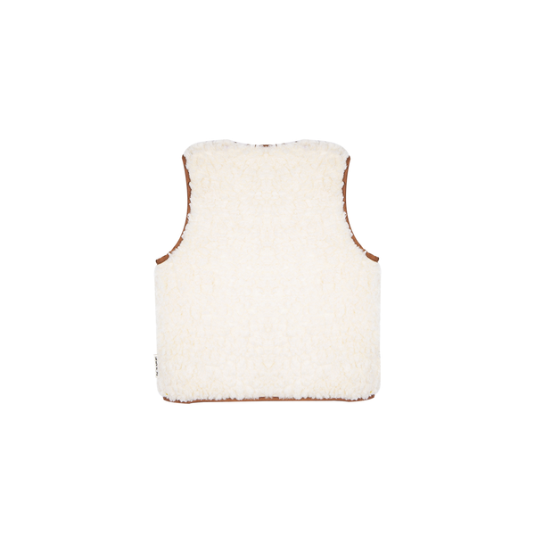Kids The New Society Gabrielle Kid's Waistcoat - Natural