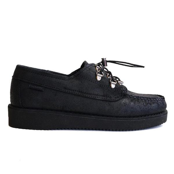 Sebago X Engineered Garments Overlap 'Black' | Garmentory