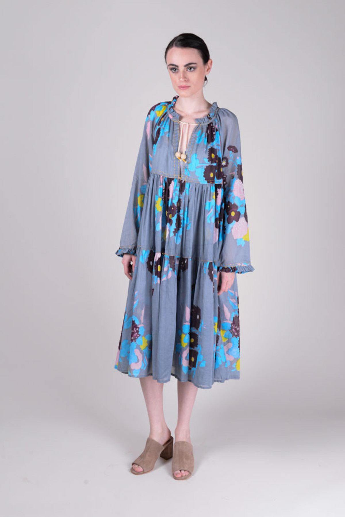 Yvonne S Hippy Knee Length Dress | Garmentory