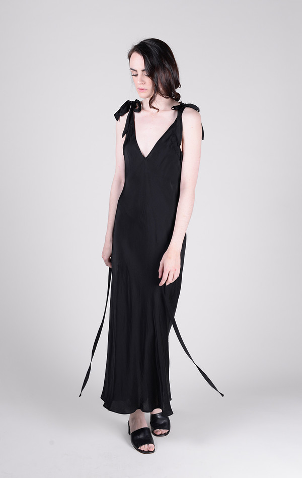 allegra satin maxi dress Allegra Maxi Dress Champagne