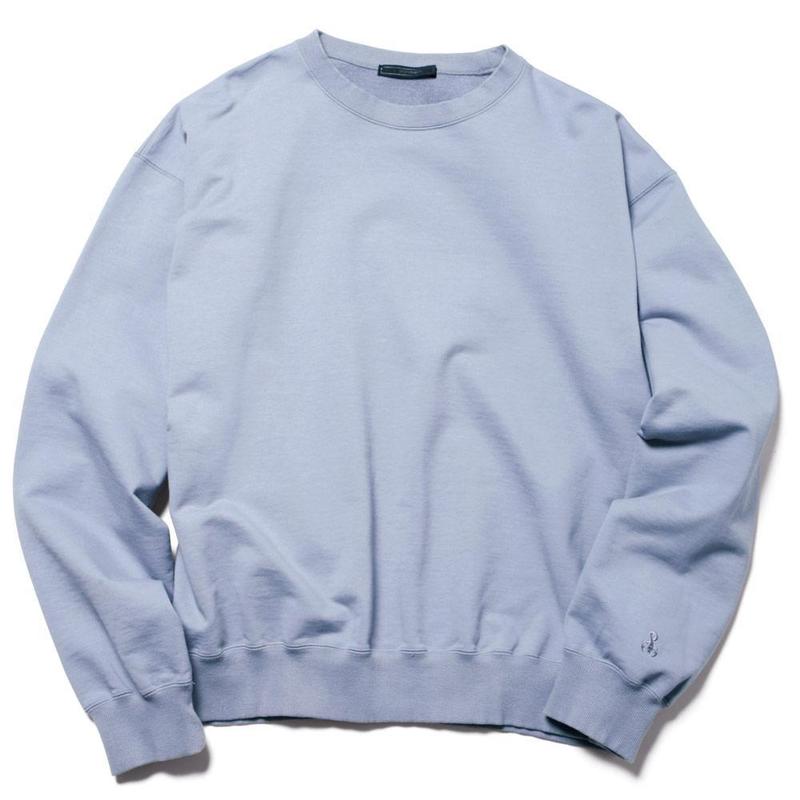 SOPHNET. Wide Crewneck Sweat - Light Blue | Garmentory