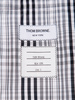 Thom Browne Checked Suit Blazer Jacket - Black/White - Thumbnail 7