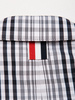 Thom Browne Checked Suit Blazer Jacket - Black/White - Thumbnail 8