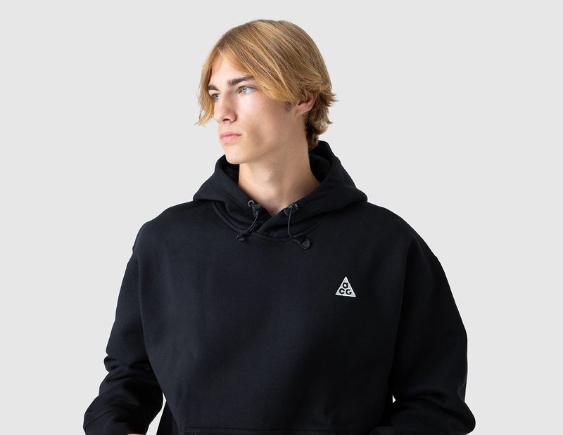nike acg hoodie black