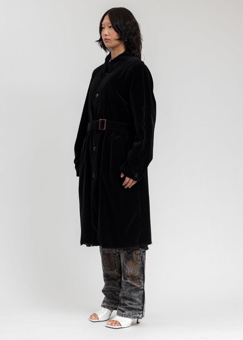 DOUBLET CUT OFF VELVET JACKET 2B ダブレット（ダブレット