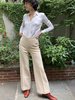 Vintage Hermès Wool Pants - Cream - Thumbnail 1