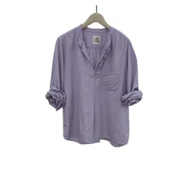 A Shirt Thing Shannon Aspen Shirt - Lilac
