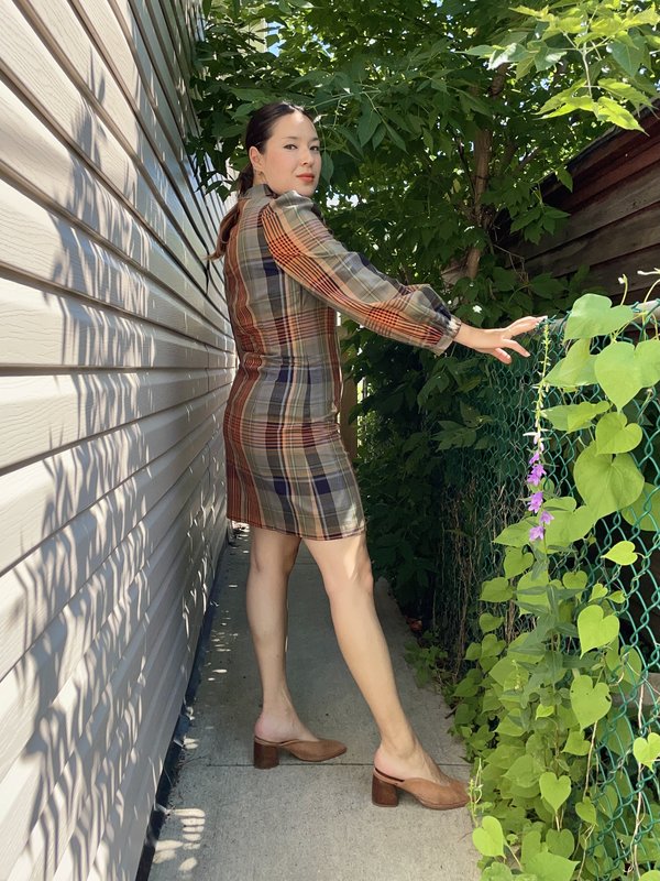 Eve Gravel Pistols Dress - Tartan | Garmentory