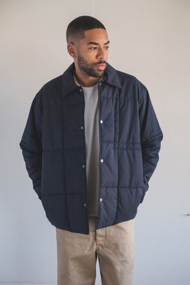 Studio Nicholson Sion Jacket - Dark Navy | Garmentory