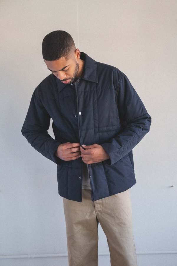 STUDIO NICHOLSON ネイビー ジャケット Studio Nicholson Sion Jacket - Dark Navy | Garmentory