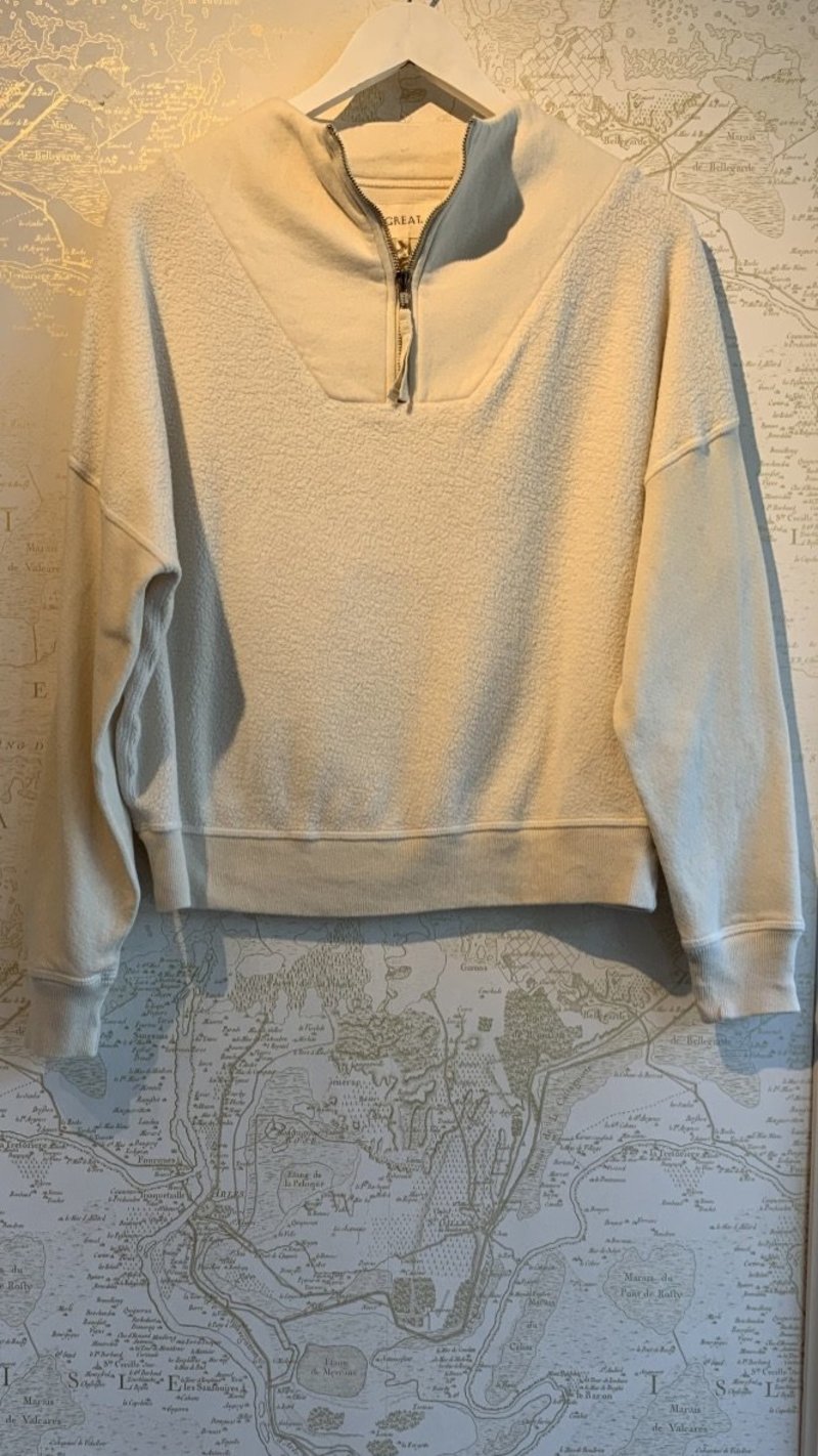 The Trail Sweatshirt White