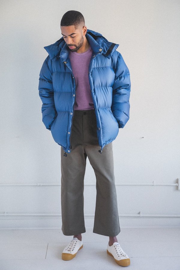 Crescent Down Works Down Sweater - Navy | Garmentory