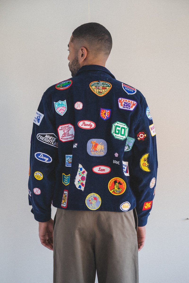 BODE Cambridge Patch Jacket XXL BODE ''CAMBRIDGE PATCH JACKET