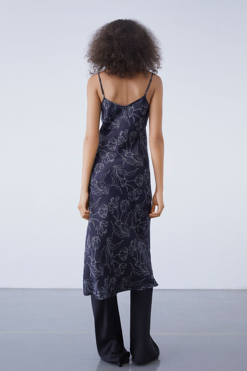 【関税込み】Silk Laundry ブラック 90's スリップドレス 90S SLIP DRESS BLACK