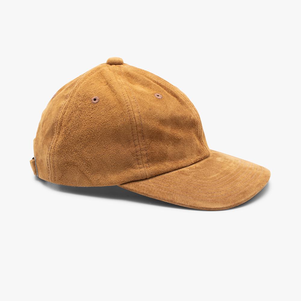 BEAMS PLUS Suede 6 Panel Cap / Camel | Garmentory