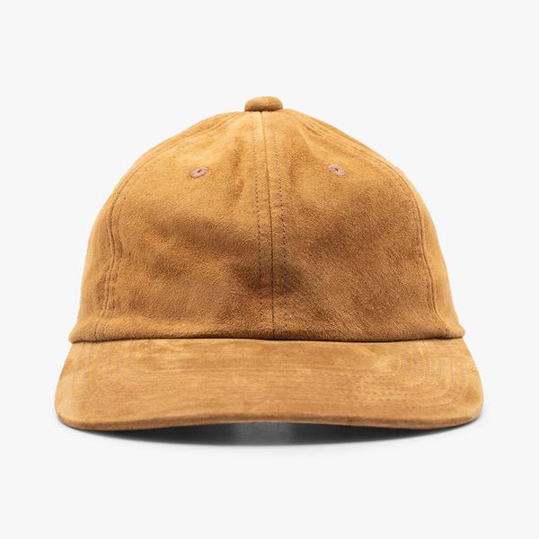 BEAMS PLUS Suede 6 Panel Cap / Camel | Garmentory