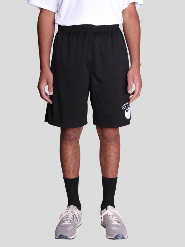 Stussy 8 Ball Mesh Short - Black | Garmentory