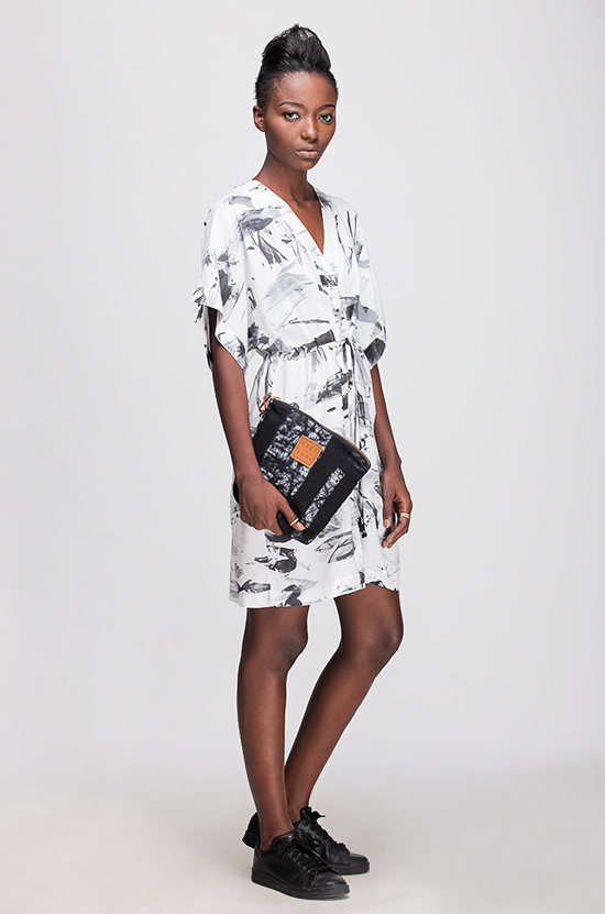 Osei-Duro Stibio Pouch in Black Parallel Osei-Duro Stibio Pouch in Black Parallel