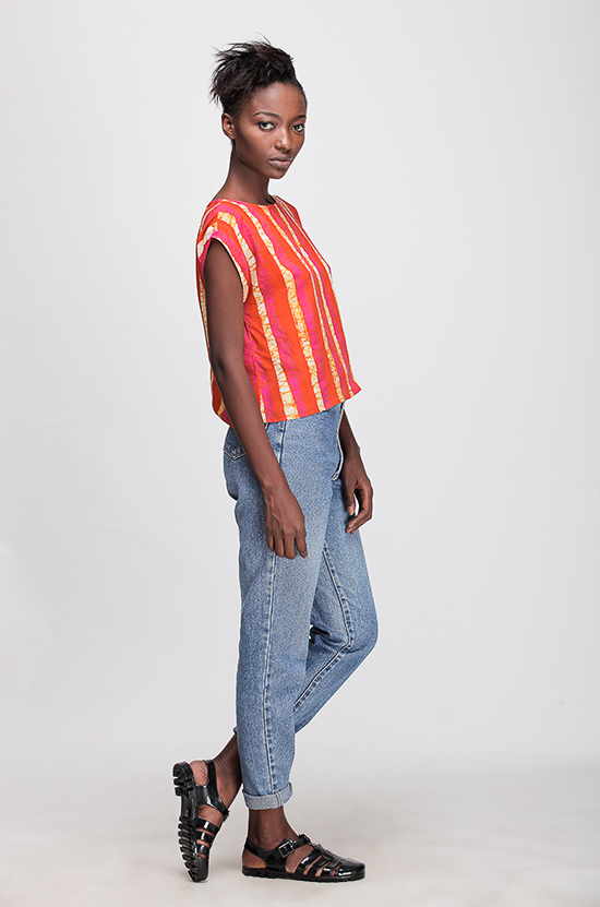 Osei-Duro Maena Shell in Candy Stripe Osei-Duro Maena Shell in Candy Stripe
