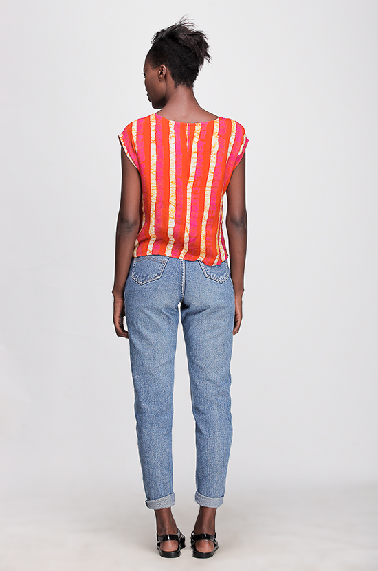 Osei-Duro Maena Shell in Candy Stripe Osei-Duro Maena Shell in Candy Stripe