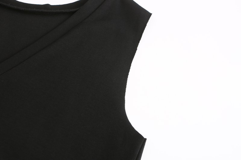 Matter Matters Graphic Tank Dress - black