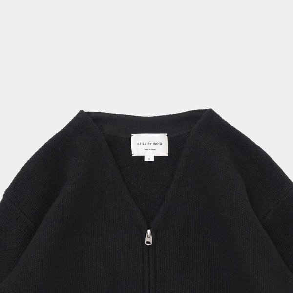 トップス 24aw STILL BY HAND Zip up cardigan トップス 24aw STILL BY HAND Zip up cardigan STILL BY HAND