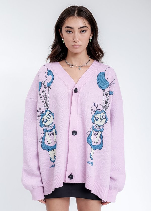 kidill カーディガン Kidill Heaven Girl Knit Cardigan - Pink 