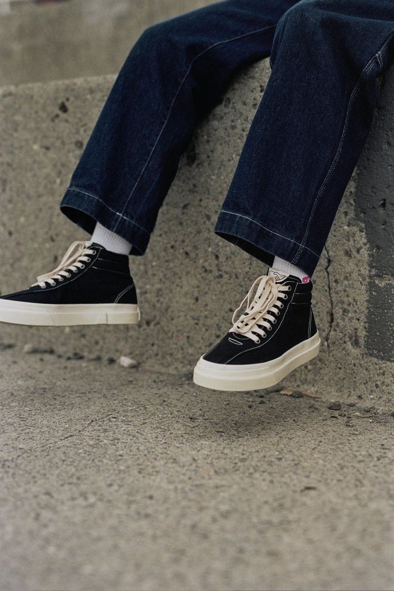 Stepney Workers Club Varden Canvas shoes - Black | Garmentory