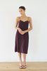 LOCLAIRE Nudi Slip - Aubergine - Thumbnail 1