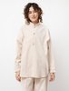 Auralee Washed Shankar Wide Corduroy Over Shirt - Light Pink - Thumbnail 2