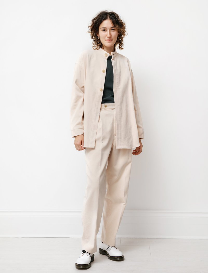 Auralee Washed Shankar Wide Corduroy - Slacks Light Pink | Garmentory 