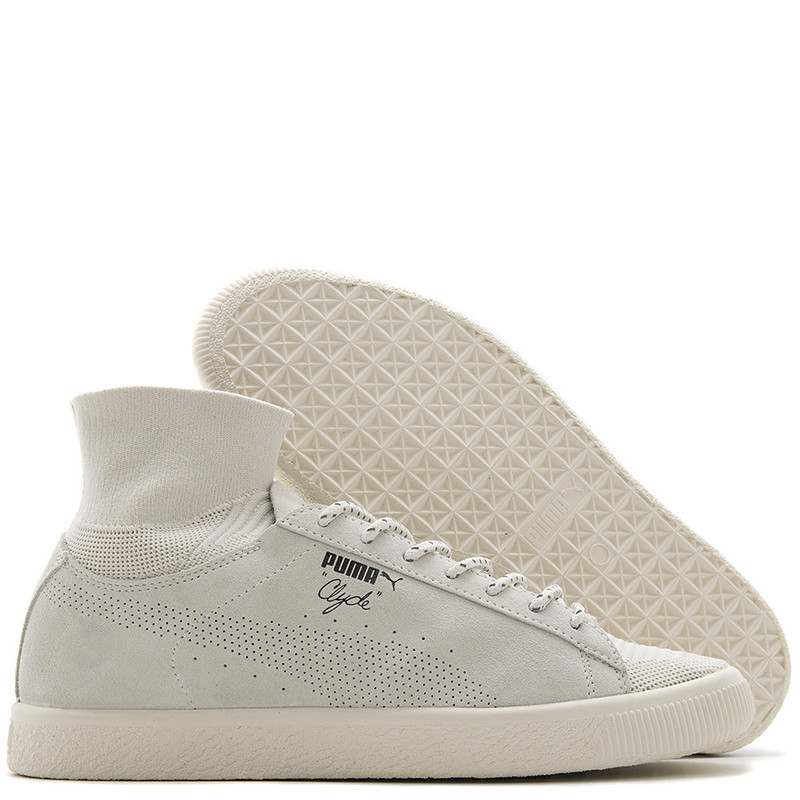 PUMA CREAM X BKRW CLYDE SOCK WHITE Garmentory