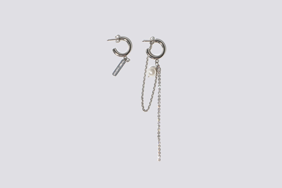 Justine Clenquet Chloe Earrings - brass | Garmentory