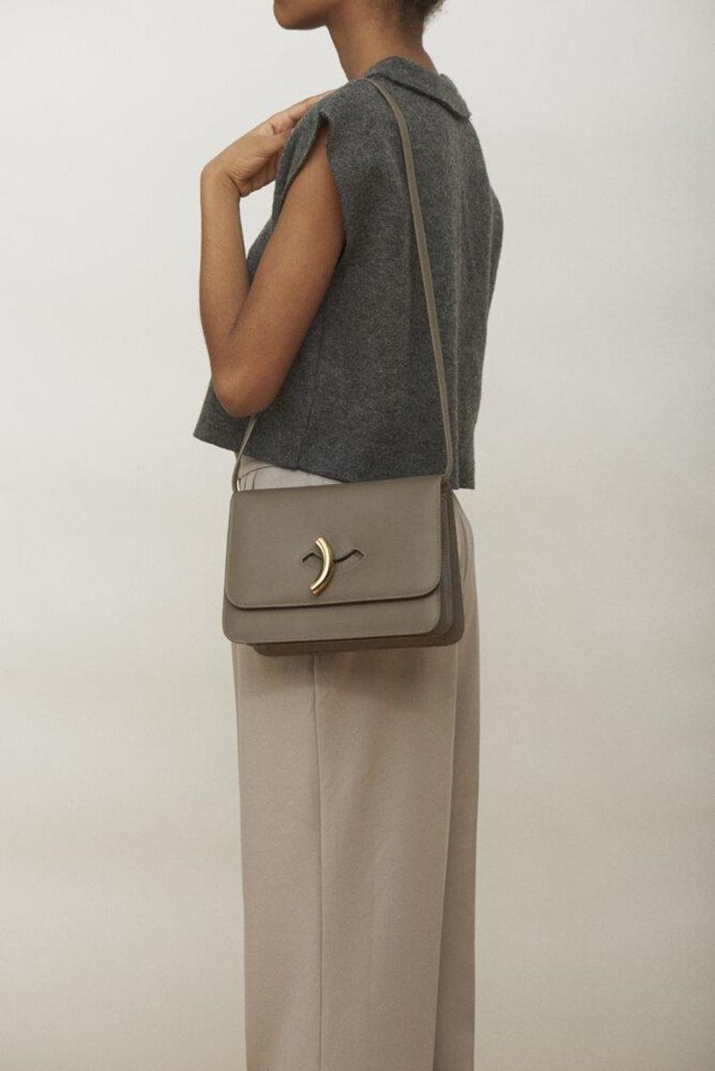 Little Liffner Maccheroni Bag - Deep Taupe | Garmentory