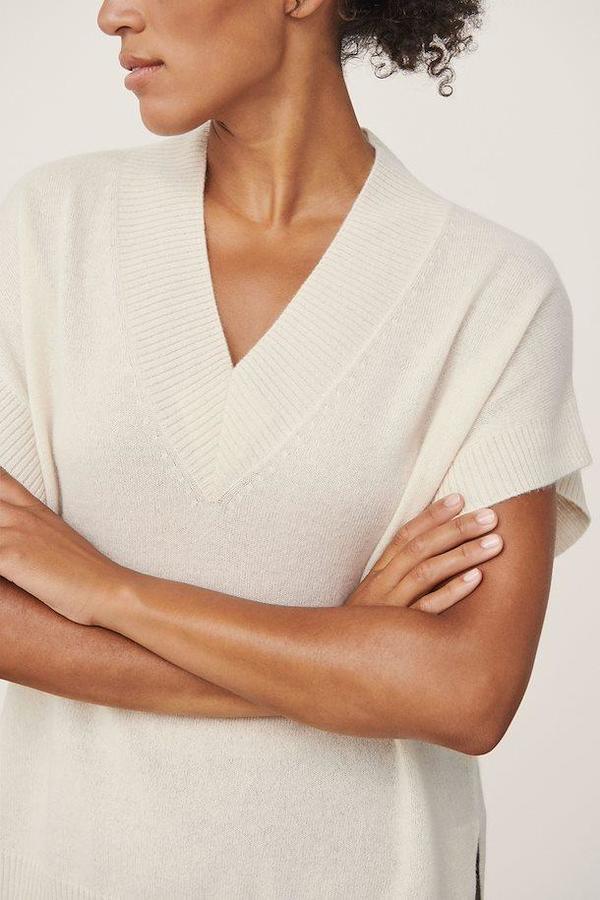 Part Two Hevin Vest - Whitecap Gray Part Two Hevin Vest - Whitecap Gray