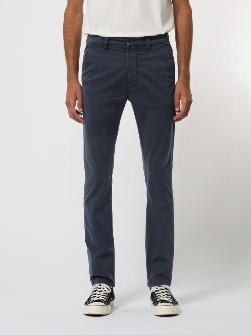 Nudie Jeans Slim Adam Chino Navy Garmentory