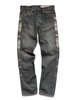 Kapital 14oz BLACK Denim 5P MONKEY CISCO STUDS pants - Black - Thumbnail 2